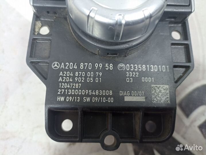 Джойстик меню Mercedes W204