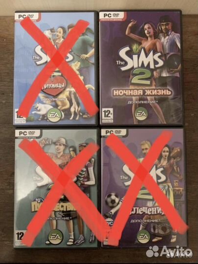 Компьютерная игра The Sims 2,3 дополнения, каталог