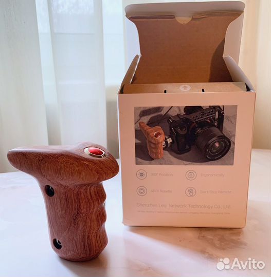 Ручка Smallrig с кнопкой + коронка крепления