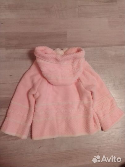 Плюшевая кофта детская