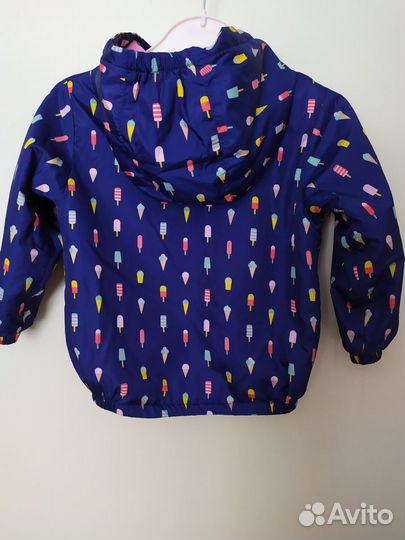 Куртка-ветровка для девочки 92 98