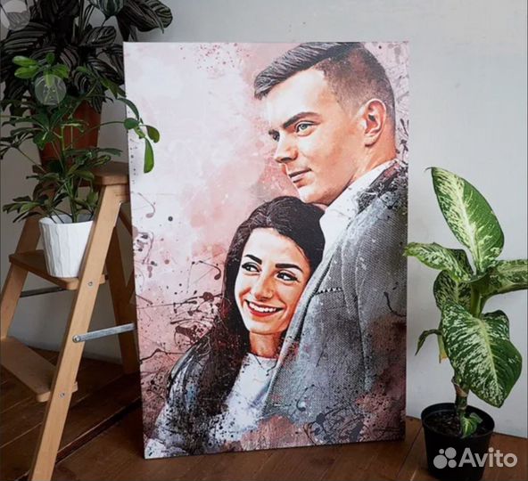 Портрет на холсте (индивидуально)