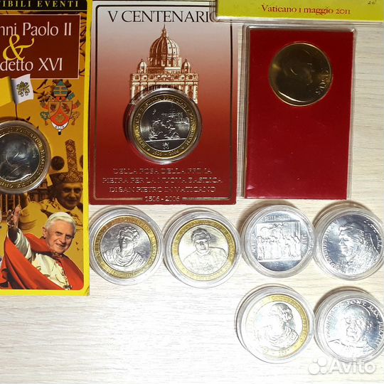 Монеты и Медали Ватикана