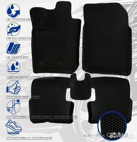 3D коврики ева audi Q-5 2008-2017
