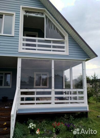 Мягкое стекло для беседок