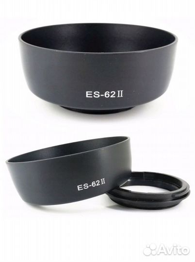 Бленда ES-62 ii подходит для canon ef 50mm1.8 ii