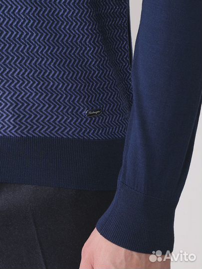 Поло из шерсти и шелка Castangia