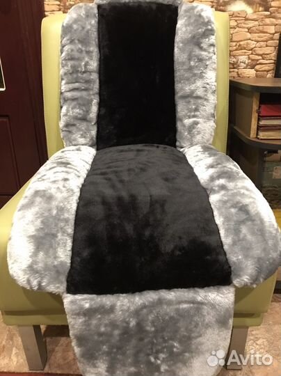 Меховые накидки на сидения в машину