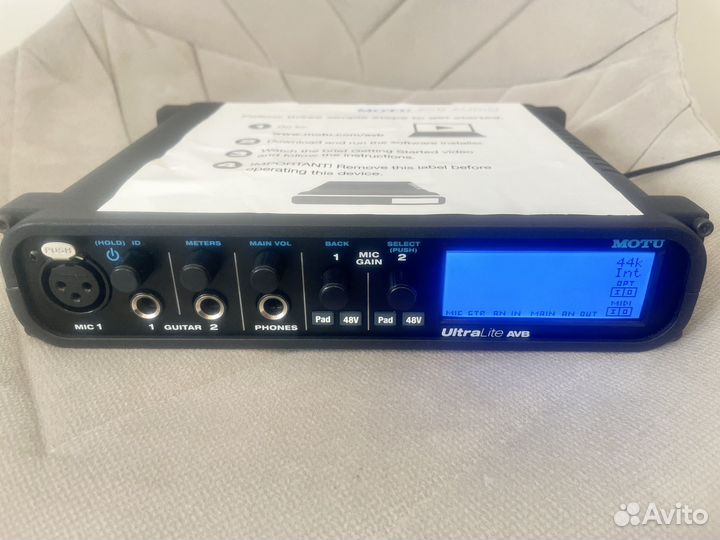 Motu UltraLite AVB (новая)
