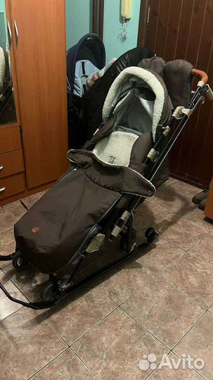 Санки коляска nika 7 8