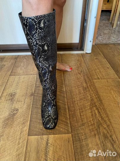 Сапоги женские натуральная кожа демисезонные