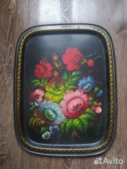 Поднос металлический СССР