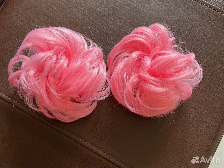 Резинка для волос, накладные пучки для волос