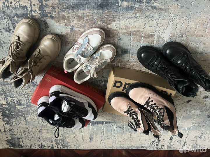 Детская обувь для девочек пакетом