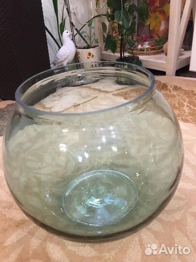 Аквариум круглый 30 литров