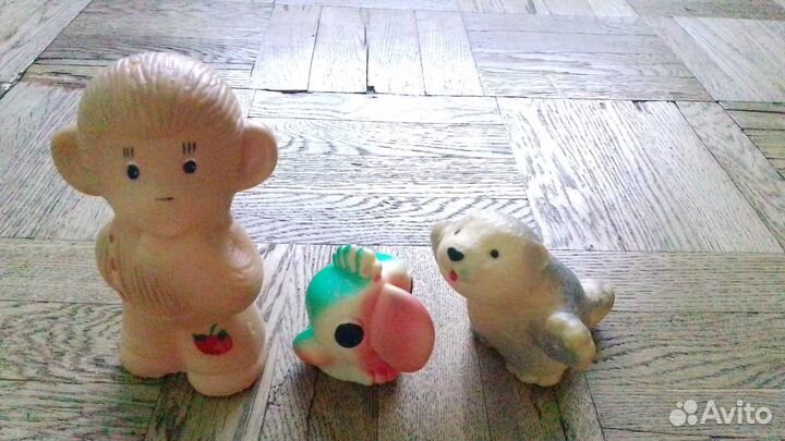 Резиновые игрушки СССР