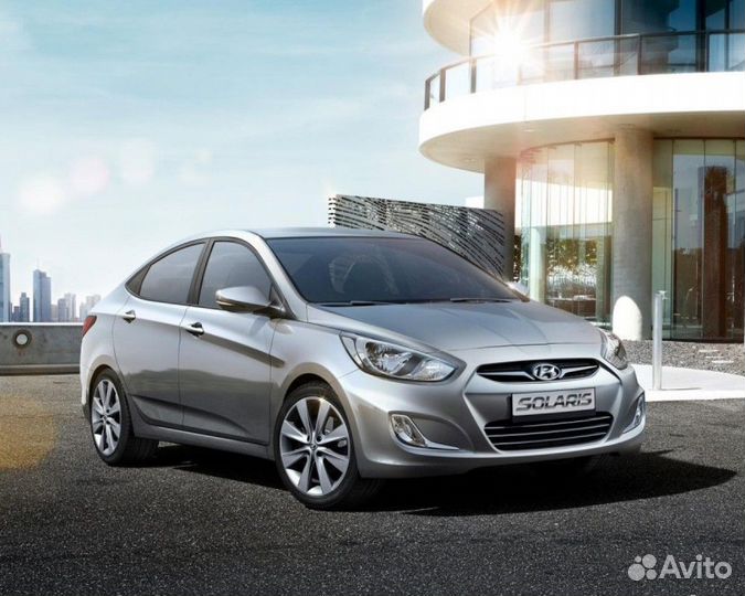 Новые стекла фар Hyundai Solaris 1 2010 - 2020