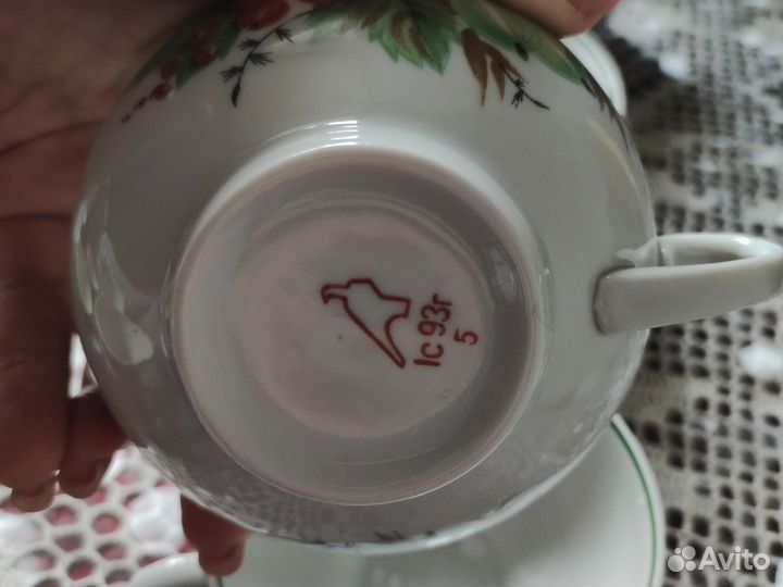 Чайный сервиз Дулевский фарфор