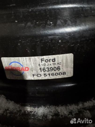 Продам диски от ford focus 3
