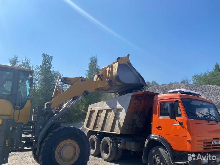 Доставка сыпучих материалов(песок, щебень, земля)