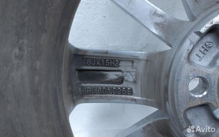 Диск колеса литой Volkswagen R15