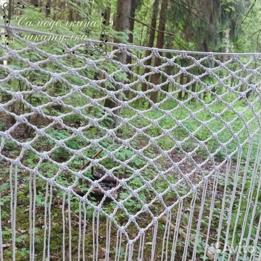 Шаль макраме