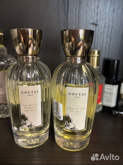 Miss Dior de Parfum goutal UN matin lile AU THE