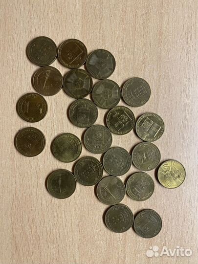 Юбилейные монеты номиналом 10 рублей