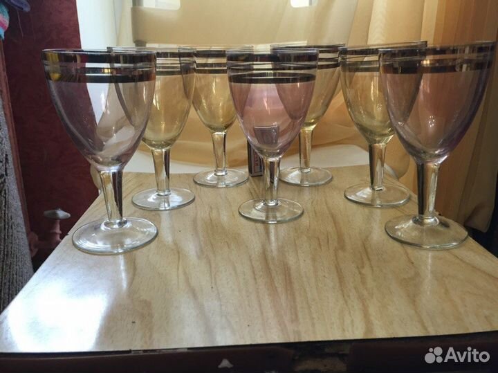 Бокалы фужеры рюмки СССР