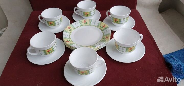 Сервиз чайный 18 предметов Luminarc Франция Новый