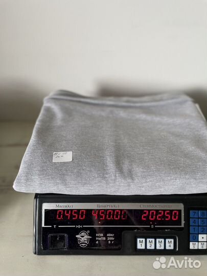 Ткань футер 2х нитка на вес