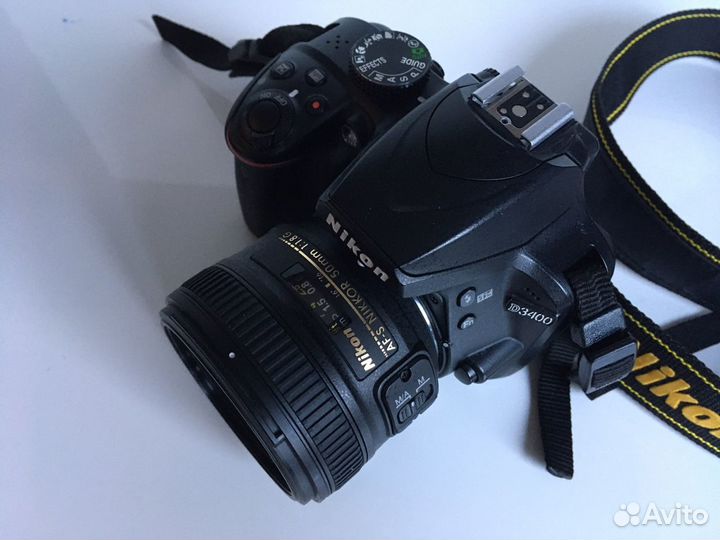 Nikon d3400 kit 50mm f/1.8G