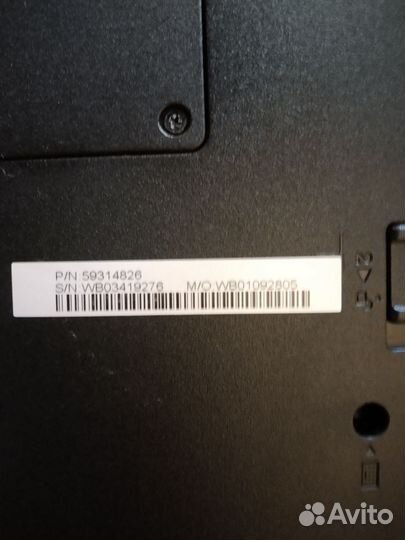 Ноутбук lenovo