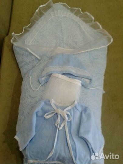 Комплект на выписку теплый