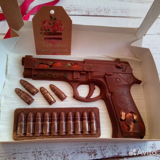 Шоколадные подарки ручной работы