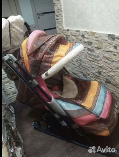 Санки коляска ника 7 3