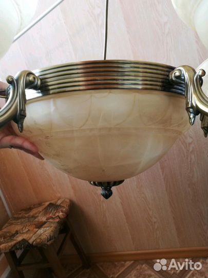 Люстра оникс бронза Испания