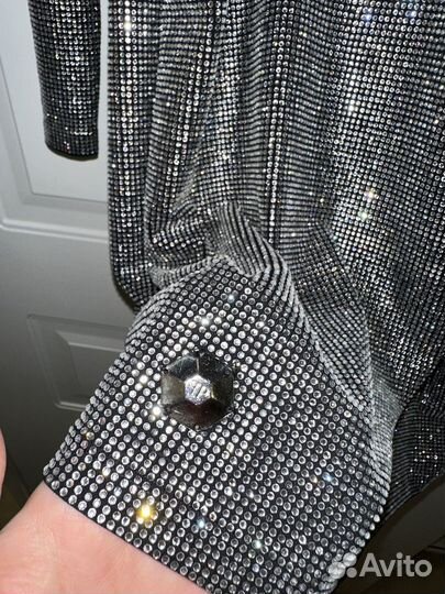 Платье в стразах вечернее Plein