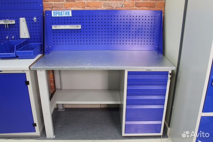 Стол для чистки оружия с ящиками