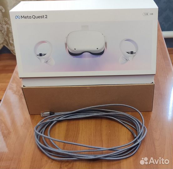 Vr очки Oculus quest 2 + провод для пк
