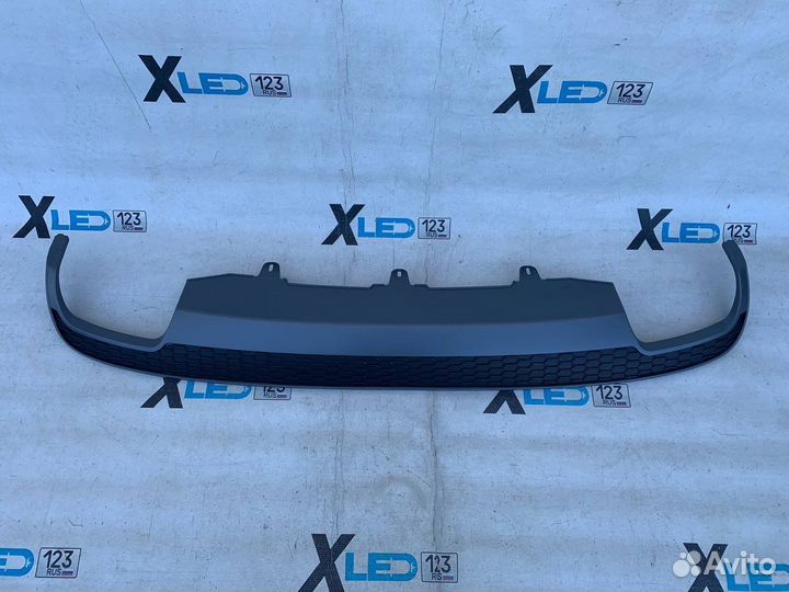 Диффузор Audi A6 C7 a6c7 S6 дорестайлинг вид реста