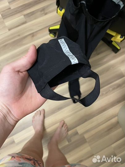 Велоштаны с памперсом теплые L