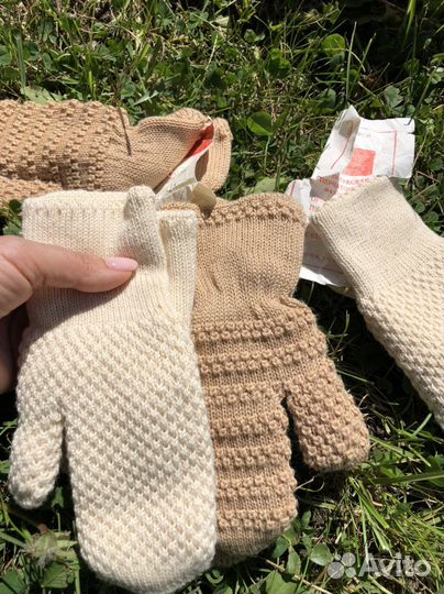 Варежки зимние детские