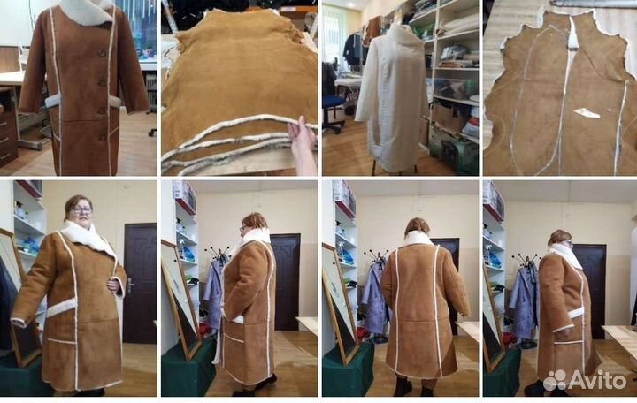 Индивидуальный пошив, ремонт дублёнок