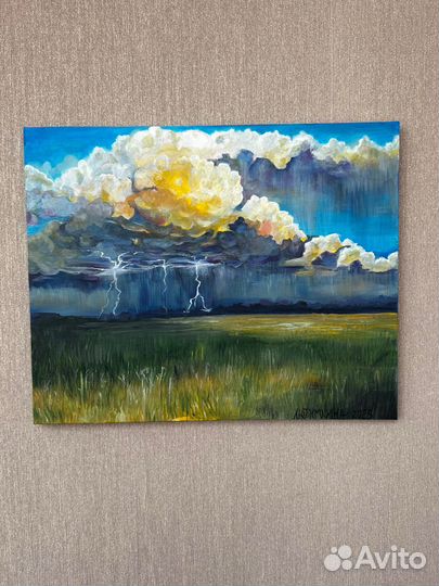 Картина маслом на холсте