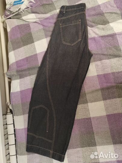 Джинсы мужские широкие