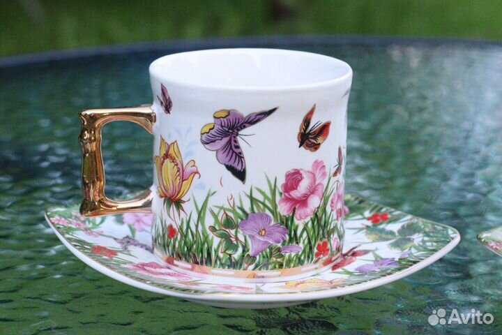 Набор Чашек с блюдцами в подарочной коробке