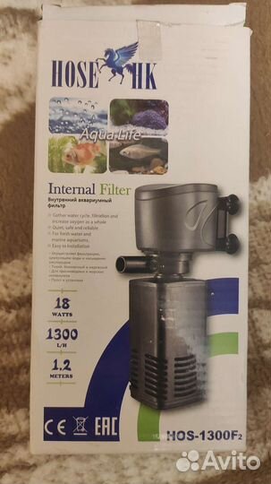 Аквариумный фильтр внутренний