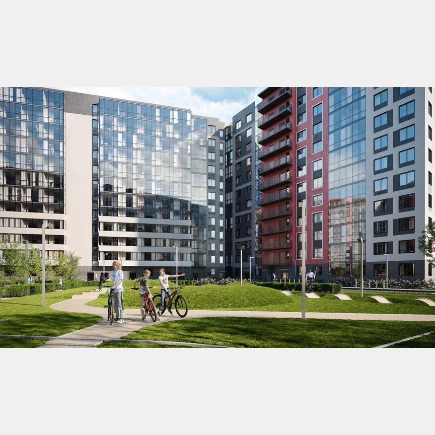 1-к. квартира, 41,6 м², 4/12 эт.