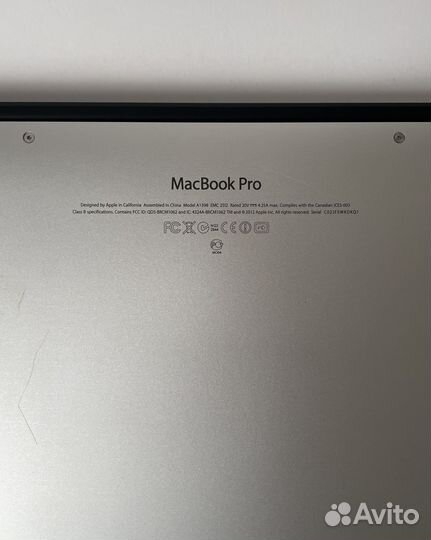 Ноутбук MacBook Pro 15